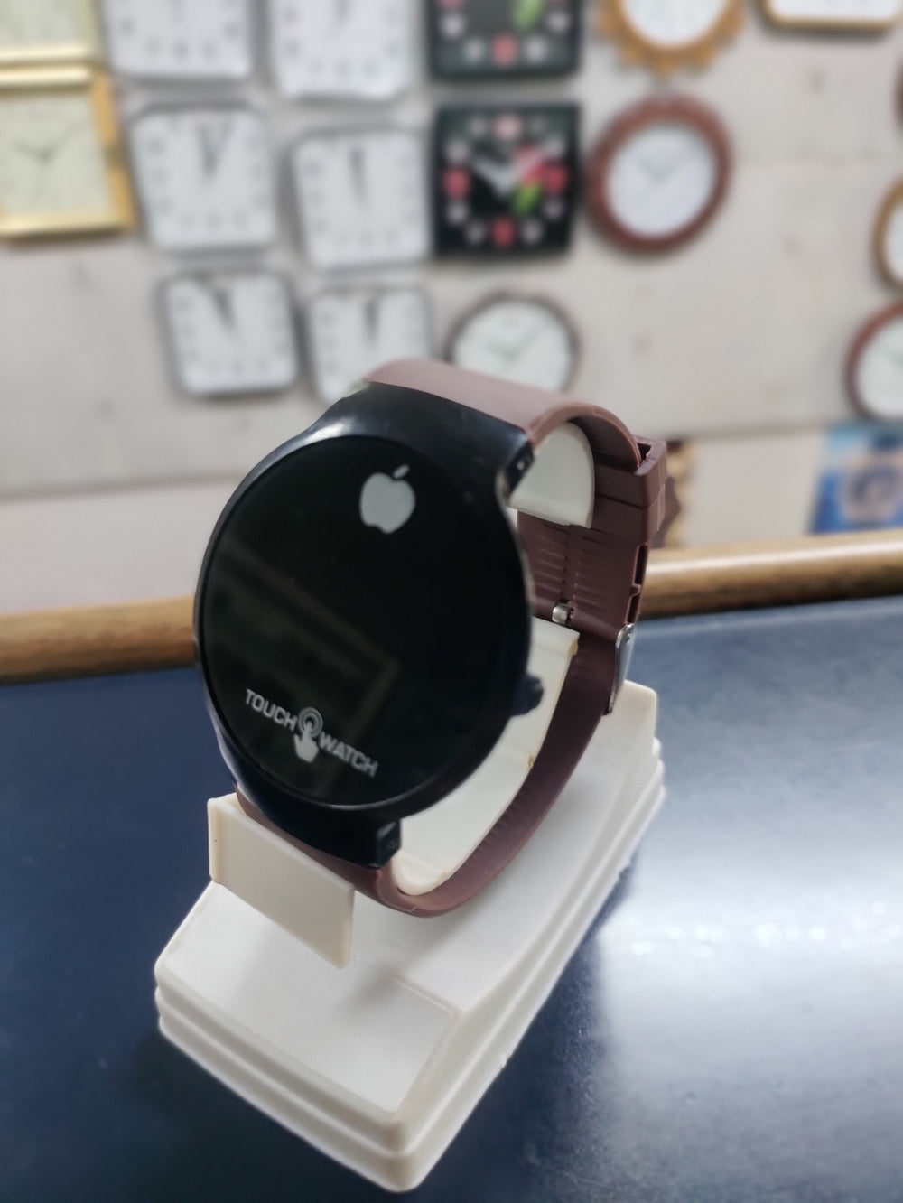 Touch watch LED
